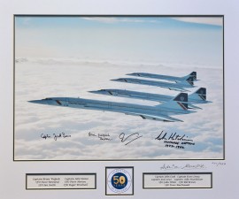 50th Anniversary Tribute - Four Concordes 1986