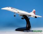Concorde 100 Scale Wooden Model - Nose Down