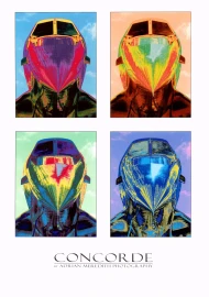 Andy Warhol Concorde Type Poster