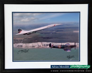Concorde Framed Photo 